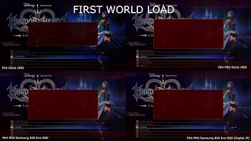 0.2 | Loading Times Comparison (PS4 vs PRO vs PRO+SSD)