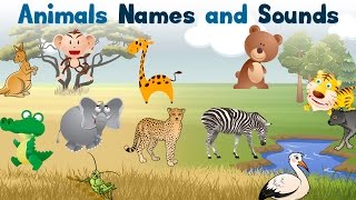 Learn Animals names in English - educational puzzle video for kindergarten Kids screenshot 4