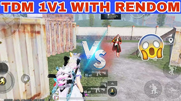 🔥 1v1 TDM With Random Player 😈 | Unexpected Clutch Moments 💥 | BGMI Funny Fight | Foxxierst YT