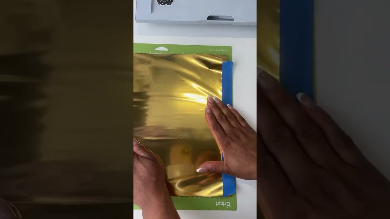 Gold Foil Menus 