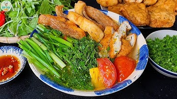 BÚN CÁ THÌ LÀ | BÚN CÁ RÔ CHIÊN GIÒN chuẩn vị đậm đà thơm ngon khó cưỡng.