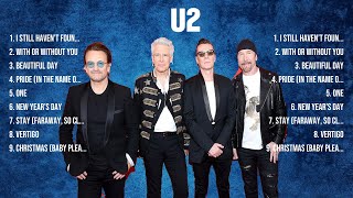 U2 Greatest Hits 2024   Pop Music Mix   Top 10 Hits Of All Time