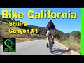 35 Minute Virtual Bike Ride | Pismo Beach to Squire Canyon California | Indoor Cycling Workout