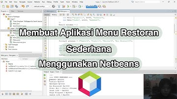 Aplikasi Menu Restoran Sederhana Menggunakan NetBeans