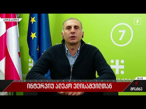 ინტერვიუ ალეკო ელისაშვილთან