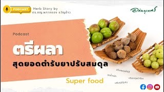 ตรีผลา ตำรับยาปรับสมดุล เป็น super food l อภัยภูเบศร [Podcast]