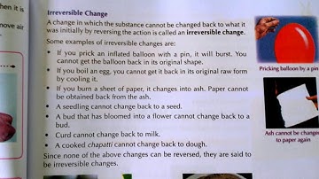 Class 6 Science Chapter 6 How Things Change Part - 1