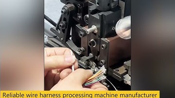 Semi automatic Terminal Crimping Machine With Crimp Force Monitor