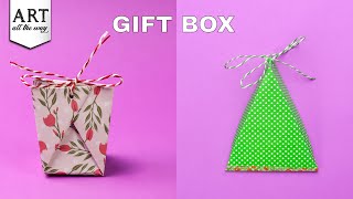 Gift Box | Different Types of Gift Box | Gift Ideas | DIY Gift Box | Paper Crafts | @VENTUNOART