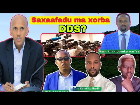 Dood Saxaafada Deegaanka Ma Xorba Mise Ma Aho Kulan Adag Oo Dhex Maray Maxa Kala Qabsaday