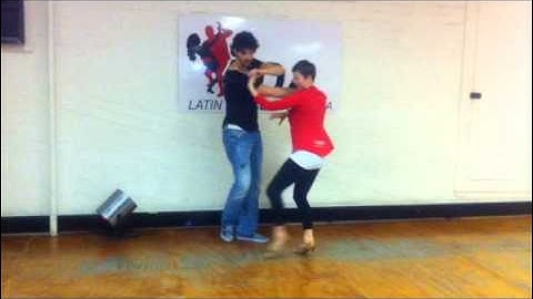 Advanced Salsa Move #46 - The Reverse Check Psych Out