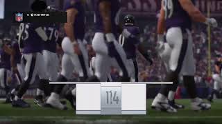 RML26 Y3 Tom Brady 1st Season ThunderBirds vs Lamar Ravens wk 9