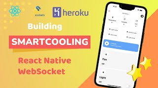 SmartCool IoT App with React Native and Websocket | Mobile App Development | KienTech