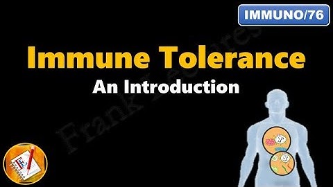 Immune tolerance  -  An introduction (FL-Immuno/76)