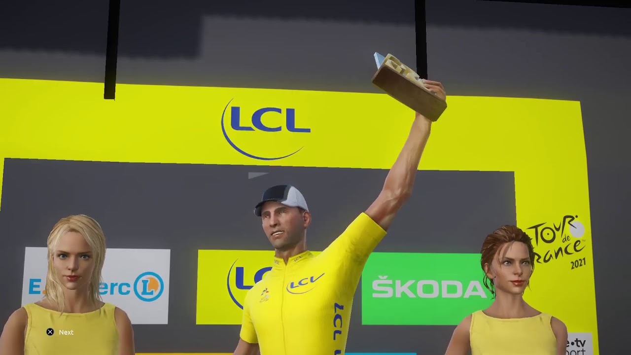 Tour de France 2021 PS4 Pro Leader #22 - YouTube