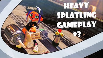 Heavy Splatling Gameplay #3 - Splatoon 3 | Anarchy Battle (CB)