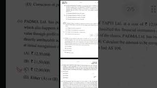 CMA Final Paper 18 Corporate Financial Reporting (CFR) Full Solutions | June 2026 Exam |