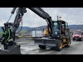 Buying NEW Wheeled Excavator Volvo EW160E / Steelwrist X20, Dig-Assist