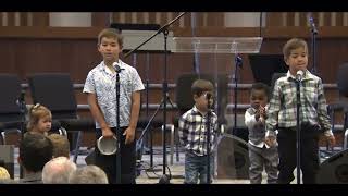 Hill Children Sing “I am so free” - May 7, 2023