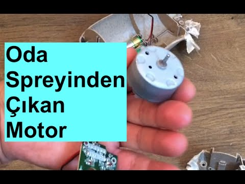 Çıkma Motor , Oda Kokusu Makinesinden Çıkan Motor