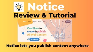 Notice Review: AI Writing Tool for Creating FAQs, Blogs, Terms of Use (Notion Alternative)