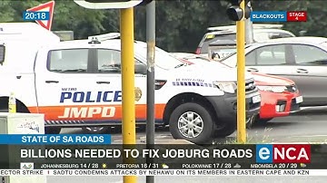 Billions needed to fix Joburg roads