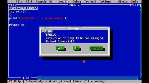 How to make first C program | Compile and run in Turbo C++ | Learn C Programming Language (Hindi)