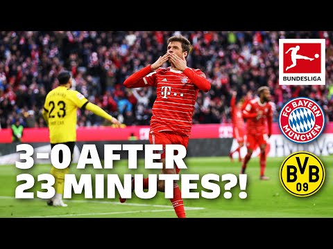 Thomas Müller Brace & Kobel Howler Shock Dortmund in Der Klassiker