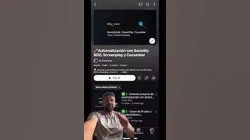 🚀 Aprende a automatizar con Serenity BDD, Screenplay y Cucumber | Curso Gratis!🔥