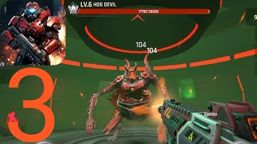 Devil War: Doom Shooting Game gameplay walkthrough part - 3 (IOS, Android)