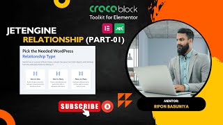 Jet Engine Relations with Elementor Pro | Crocoblock Bangla Tutorials with Projects | Part-01
