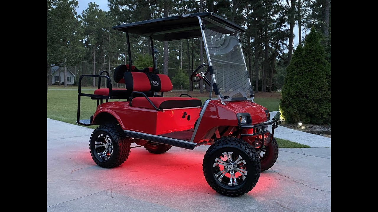 1986 CLUB CAR DS RED - $OLD, Previous Builds, Portfolio