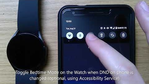 DNDSync, Do Not Disturb sync on Galaxy Watch 4 for Non-Samsung phones