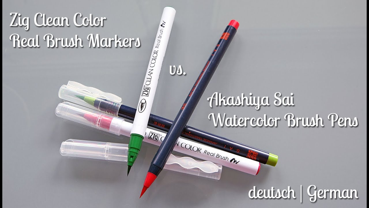 3 Common Misconceptions of Watercolor Brush Pens 