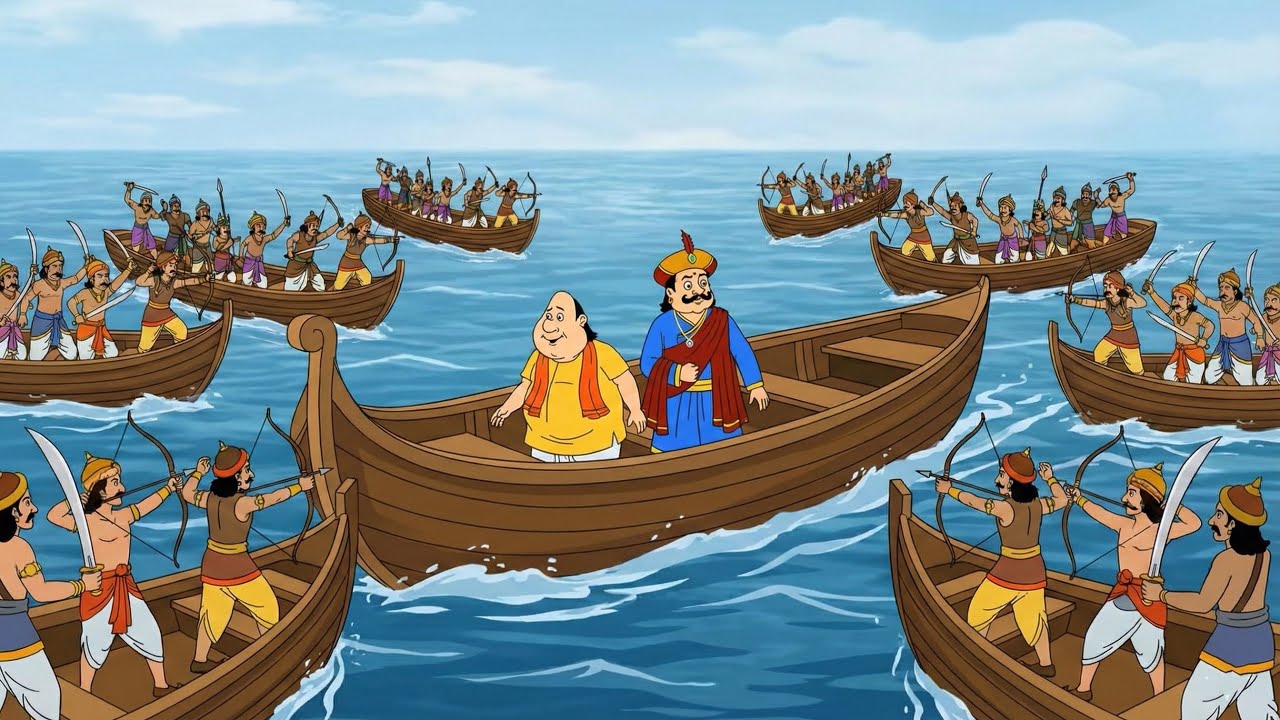 গোপাল দাদা ও মহারাজকে সমুদ্রে শত্রুরা ঘিরে ফেলেছিল | Gopal Bhar - গোপাল ভাঁড় | New Episode 2026