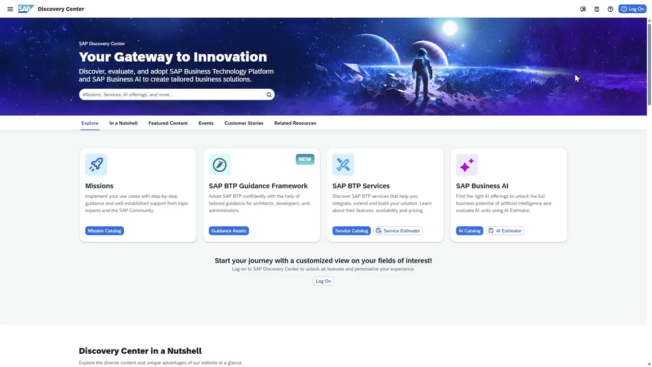 SAP AI: Полное руководство! 🗺️ | Как использовать SAP Discovery Center