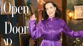 Inside Dita Von Teese's TaxidermyFilled Home | Open Door | Architectural Digest