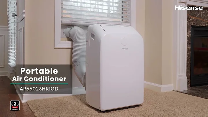 Hisense Dual Hose Portable Air Conditioner w/ Heat Pump | Mo: AP55023HR1GD