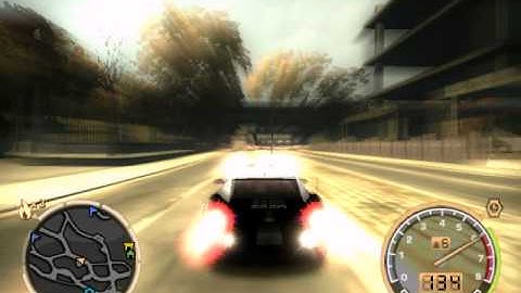 nfs mw chevrolet camaro ss run with fraps!