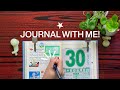 journal with me! ⋆˚꩜。┃monthly junk journal flip through + some extremely lofi ASMR!
