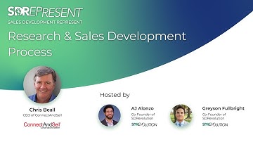 SDRepresent Episode 3: Research & Sales Development Process with Chris Beall