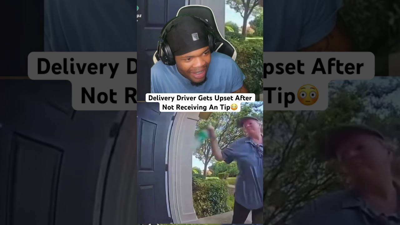 Курьер расстроился, не получив чаевых😳
