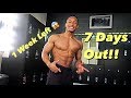 7 Days Out Natural Noah Preparing For Men&#39;s Physique (Ep 8)