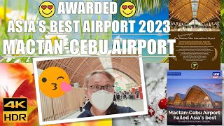 ASIA'S BEST AIRPORT 2023 MACTAN-CEBU International Airport #vlog50 #mactancebuinternationalairport