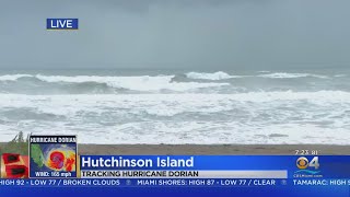 Ted scouten reports the surf and winds are picking up on hutchinson
island.