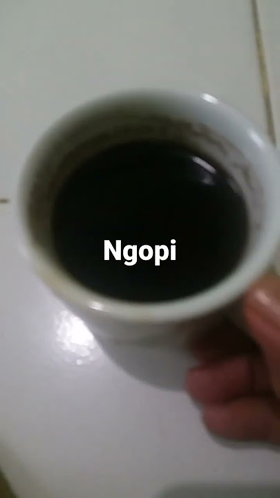 minum kopi hitam#shorts