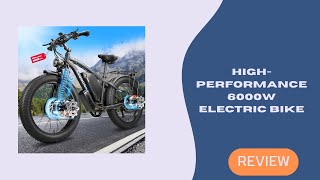 High-Performance 6000W Electric Bike | Best Off-Road \& Commuter E-Bike 2025