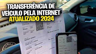 COMO FAZER TRANSFERÊNCIA DE VEÍCULO ONLINE | TRANSFERÊNCIA DE VEÍCULO PELA INTERNET |ATUALIZADO 2024 screenshot 5