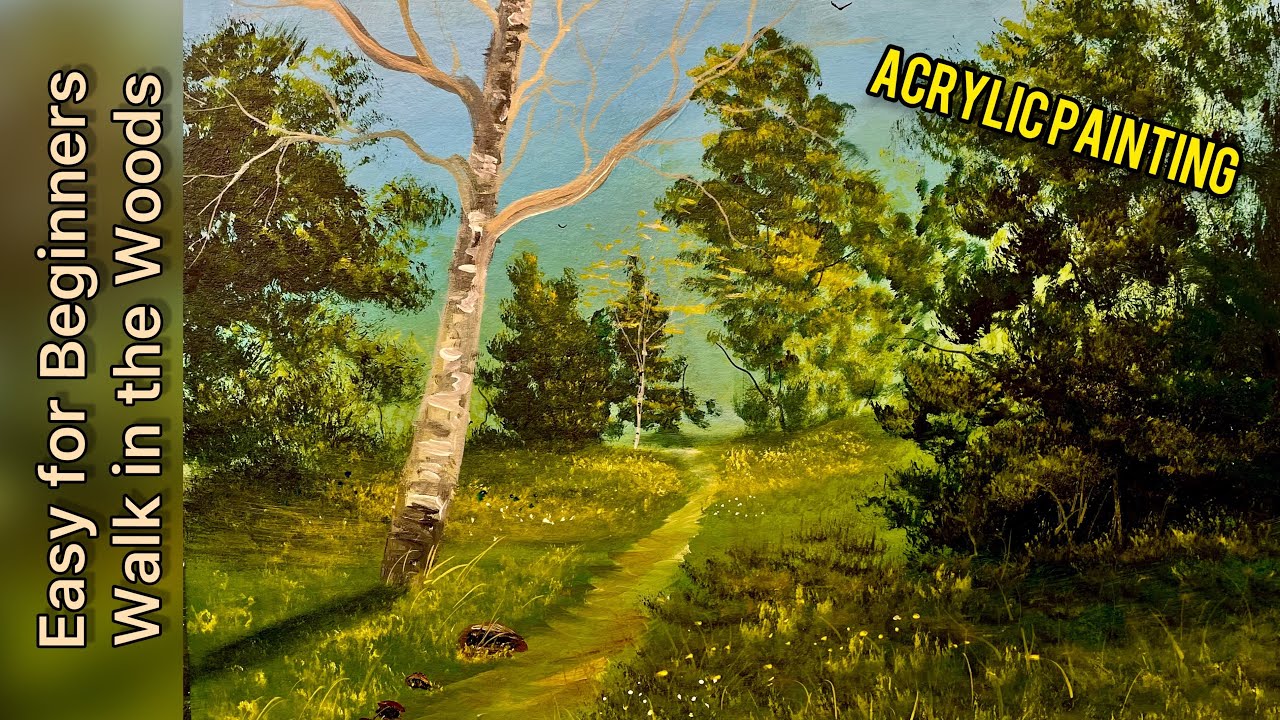 NEW Acrylic Landscape Painting for Beginners (4-week course) — Courses for  beginners and improvers