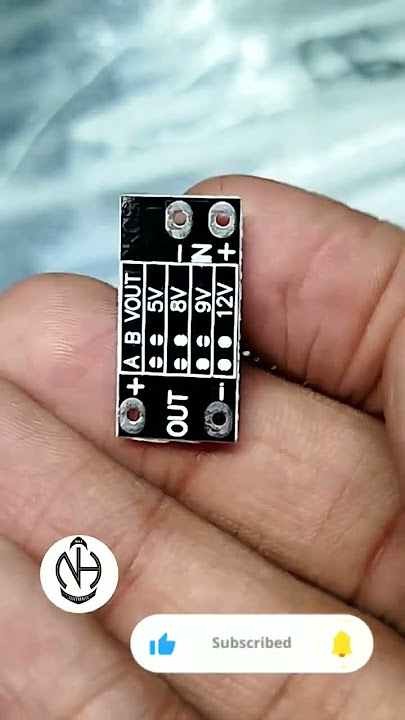 DC-DC Boost Converter 3.7V to 12V Support 5V/8V/9V/12V Lithium Battery Step Up Module #shorts